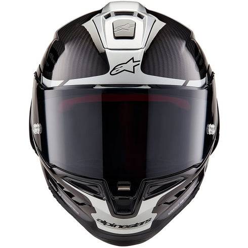 Casco ALPINESTARS Supertech R10 Element Black Carbon / Silver / Black